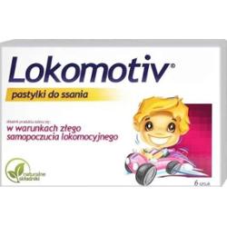 LOKOMOTIV x 6 pastylek do ssania