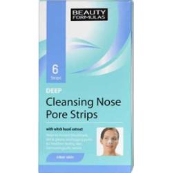 BEAUTY FORMULAS Paski głęboko oczyszczające na nos x 6 sztuk