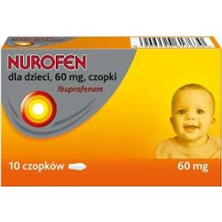 NUROFEN 60mg x 10 czopków