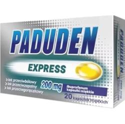 Paduden Express 200mg x 20 kapsułek