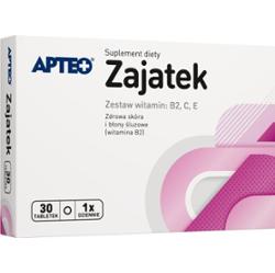 ZAJATEK Apteo B2+C+E x 30 tabletek