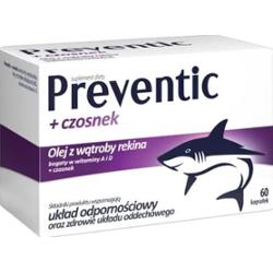 PREVENTIC + czosnek x 60 kapsułek