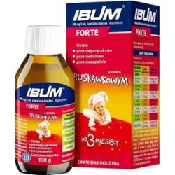 Ibum Forte 0,2g/5ml zawiesina truskawka 100g