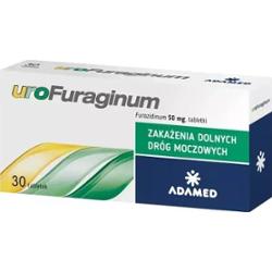 UROFURAGINUM 50mg x 30 tabletek