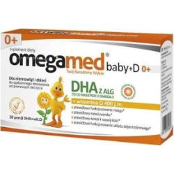 Omegamed Baby+D 0+ x 30 kapsułek
