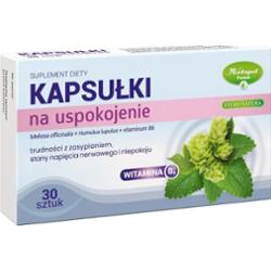 Kapsułki na uspokojenie Tylko Natura x 30 kapsułek