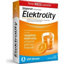 ELEKTROLITY x 7 saszetek smak pomarańczowy