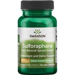 SWANSON Sulforafan 400mcg x 60 kapsułek