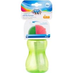 CANPOL Bidon sportowy ze składaną rurką zielony 270ml 56/109_gre