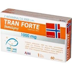 Tran Familijny Forte x 60 kapsułek