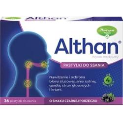 Althan x 36 pastylek do ssania