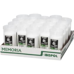 Bispol Memoria p165 wkłady parafinowe do zniczy 45 godzin palenia 20 sztuk
