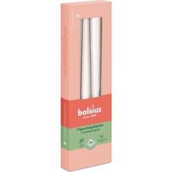 Bolsius MROŹNA BIEL świeca stołowa szpica 245/24 - 4 sztuki