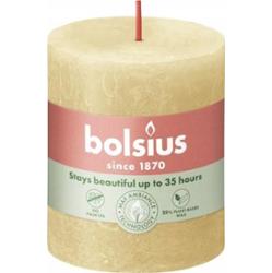 Bolsius Rustic Shine Owsiany Beż świeca dekoracyjna 80/68