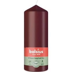 Bolsius Essentials Aksamitna Czerwień świeca pieńkowa 150/58mm