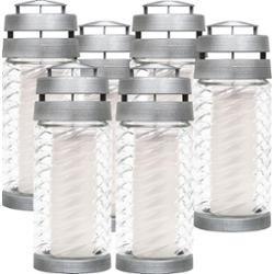 Bolsius TĘSKNOTA przezroczysty lampion znicz 6 sztuk