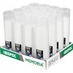 Bispol Memoria p450 wkłady parafinowe do zniczy 105 godzin palenia 16 sztuk