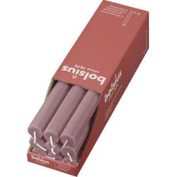 Bolsius Rustic Pudrowy Róż - świeca stołowa 270/23mm - 9 sztuk