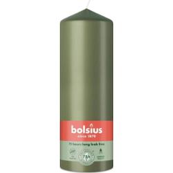 Bolsius Essentials Zielona Oliwka świeca pieńkowa 200/68mm