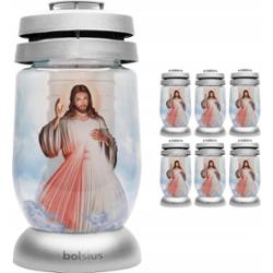 Bolsius Jezus-1 lampion 3s 11 znicz 6 sztuk