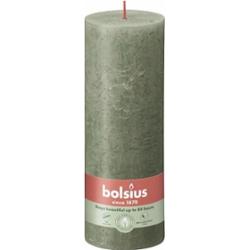 Bolsius Rustic Shine Zielona Oliwka świeca dekoracyjna 190/68