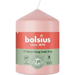 Bolsius Essentials Mglisty Róż świeca pieńkowa 80/58mm