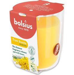 Bolsius True Scents Mimoza świeca zapachowa 80/73 w szkle