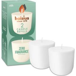 Bolsius CleanLight BEZZAPACHOWY wkład wymienny 24h - 2 sztuki