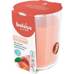 Bolsius True Scents Brzoskwinia świeca zapachowa 97/85 w szkle