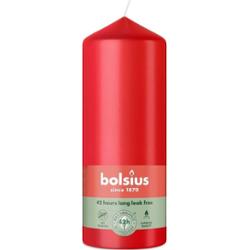Bolsius Essentials Delikatny Czerwony świeca pieńkowa 150/58mm