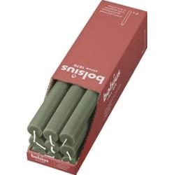 Bolsius Rustic Zielona Oliwka - świeca stołowa 270/23mm - 9 sztuk