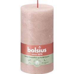 Bolsius Rustic Shine Mglisty Róż świeca dekoracyjna 130/68