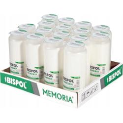Bispol Memoria w011 wkłady olejowe do zniczy 6 dni palenia 16 sztuk