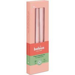 Bolsius MGLISTY RÓŻ świeca stołowa szpica 245/24 - 4 sztuki