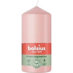 Bolsius Essentials Mglisty Róż świeca pieńkowa 120/58mm