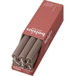 Bolsius Rustic Rustykalny Szary - świeca stołowa 270/23mm - 9 sztuk