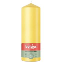 Bolsius Essentials Słoneczny Żółty świeca pieńkowa 200/68mm