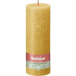 Bolsius Rustic Shine Miodowy Żółty świeca dekoracyjna 190/68
