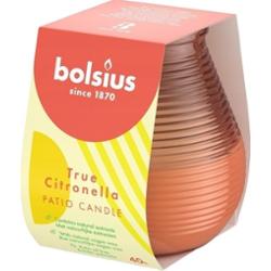 Bolsius Patiolight Citronella Koralowa świeca zapachowa 94/91 w szkle