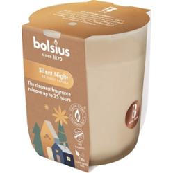 Bolsius Silent Night zapachowa świeca świąteczna w szkle 80/73