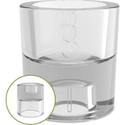 Bolsius świecznik szklany 2w1 do podgrzewaczy i świec stołowych