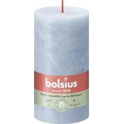 Bolsius Rustic Shine Błękitny Niebieski świeca dekoracyjna 130/68