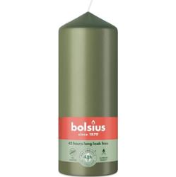 Bolsius Essentials Zielona Oliwka świeca pieńkowa 150/58mm