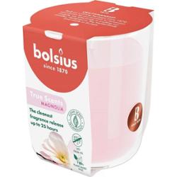 Bolsius True Scents Magnolia świeca zapachowa 80/73 w szkle