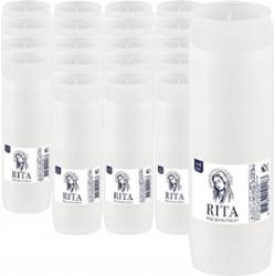 Bolsius Rita nr 4 wkład parafinowy do zniczy 88 godzin 20 sztuk