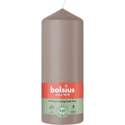 Bolsius Essentials Jasny Taupe świeca pieńkowa 150/58mm