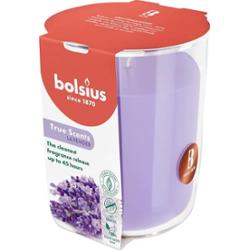 Bolsius True Scents Lawenda świeca zapachowa 97/85 w szkle