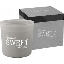 Bispol sn100m-316 HOME SWEET HOME świeca zapachowa w matowym szkle z dwoma knotami