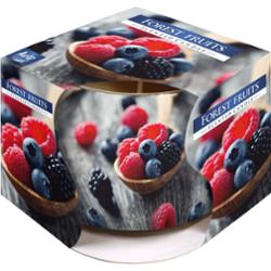 Bispol, świeca zapachowa w szkle, owoce leśne, 1 sztuka