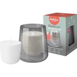 Bolsius Cleanlight Cyprys i Amber świecznik z zapachową wkładką